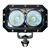 Phare de travail Rectangulaire 2 LED 9-36V 30W 4000 lumens 