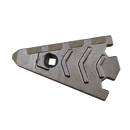 Nez de contre-sep Gauche carbure équerres et renfort acier pour charrue LEMKEN 3401903 adaptable