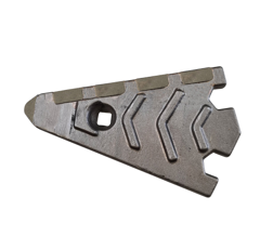 Nez de contre-sep Gauche carbure équerres et renfort acier pour charrue LEMKEN 3401903 adaptable