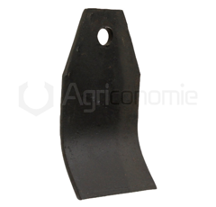 Couteau pour broyeur 158x80mm NOBILI 6061000 adaptable 