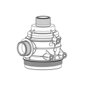 Corps 1"1/4 M pour filtre 313 ARAG