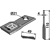 Couteau gauche pour faucheuse PÖTTINGER 434969 adaptable - Blacksteel©