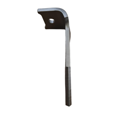 Dent de herse rotative Droite carbure triangulaires, fixation rapide PÖTTINGER 8762.40.025.0 adaptable