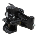 Zugmaul automatisch,W= 335 S30, Ø 31 mm Bolzen, Schwarz     