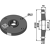 Buje para disco 100 x 14 mm para escardador STEKETEE 21520008 adaptable - BlackSteel©