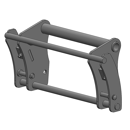 Interface pour télescopique MANITOU/FAUCHEUX BLANC adaptable