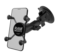 Support à ventouse pour téléphone avec bras standard | RAM