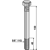 Boulon 150 mm adaptable - BlackSteel©
