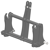 Interface d'accroche pour relevage 3pts 3PTS CAT2/MANITOU adaptable
