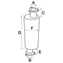 Pot d'échappement FENDT adaptable H135206101010 - H238206100020