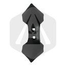 Soc double cœur 310 x 110 x 8 mm adaptable