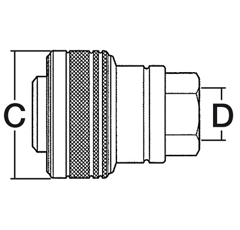 Coupleur pour système de freinage JOHN DEERE 737606R1 adaptable