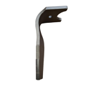 Dent de herse rotative Gauche plaquettes carbure avec rechargement KUHN K2500090 adaptable