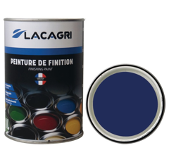 Peinture de finition Bleu CARUELLE pot 1L| LACAGRI