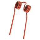 PU-Zinken Nachbau150mm lang / 64mm breit / 5mm stark Agco-Lely-Mengele Nachbau 