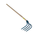 Fourche de jardin à douilles 4 dents