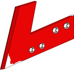 Anlagensech - rechts KK073088M Kverneland by Muzzi Industrie