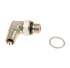 Winkeleinschraubverschraubung BSP-Gew.90°beidseitig WEBSP1414  1/4"