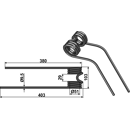 Dent de fenaison pour faneuse JF-STOLL 673744 adaptable - BlackSteel©