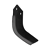 Lame droite pour Fraise/Rotavator TORTELLA 2985600 adaptable - Blacksteel©
