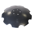 Disque crénelé ∅460x4 pour déchaumeur FARMET adaptable - Blacksteel©