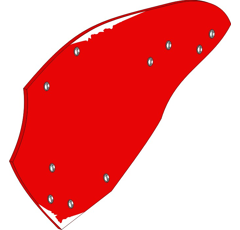 Streichblech-Hinterteil - links KK063273M Kverneland by Muzzi Industrie