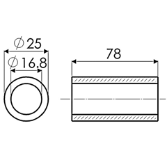 Bague pour broyeur ROUSSEAU BL006055 adaptable