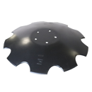 Disque crénelé ∅420x4 pour déchaumeur FARMET adaptable - Blacksteel©