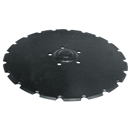 Disque crénelé Ø410x5 mm pour semoir VÄDERSTAD 451371 adaptable