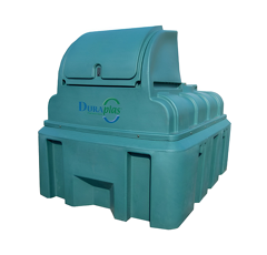 Citerne à Fioul Double Paroi 3000 L - Avec Pompe | DURAPLAS