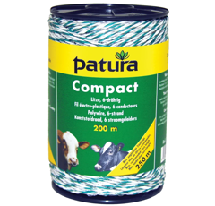 Fil électro-plasique COMPACT (rouleau de 200m) | PATURA