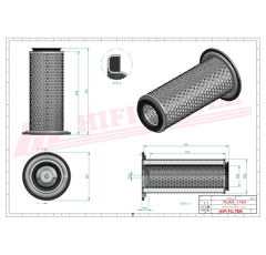 Filtre à air adaptable HIFI FILTER SA10021