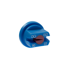 Buse pulvérisateur bout de rampe OCI 80° 03 Bleu - ALBUZ