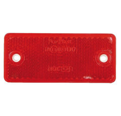 Catadioptre rouge 96 x 42 x 70 mm adaptable