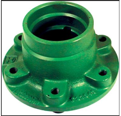 Moyeu de roue avant pour tracteur JOHN DEERE T21545 adaptable