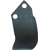 Lame gauche pour Fraise/Rotavator KUHN K1601100 adaptable 