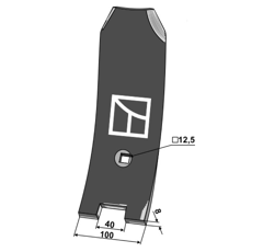 Déflecteur pour AMAZONE 78400601 adaptable