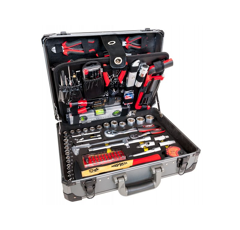 Coffret à outils 127 pcs - Aluminium & Chrome Vanadium 