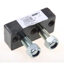 Zwangslenkungsadapter, beidseitig, Farbe Schwarz    