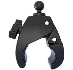 Base Ø 2,54 cm avec fixation pince 2,54 à 5,71 cm | RAM