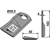 Cuchilla rotativa derecha para segadora KUHN K6802980 adaptable - BlackSteel©