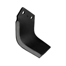 Lame droite pour Fraise/Rotavator KRONE 1070830 adaptable - Blacksteel©