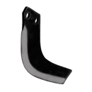 Lame droite pour Fraise/Rotavator MURATORI 900111009 adaptable - Blacksteel©