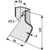 Klinge 120x64mm - 2129-234X | JF - Nachbau