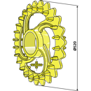 Walzenring Crosskill 101107 - Nachbau