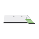 Soc carbure Droit à bec de canne pour charrue MASSEY FERGUSON 200614 adaptable