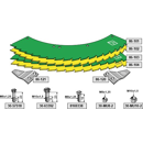 Kit de pièces d'usure pour ensileuse KEMPER LCA78866 adaptable