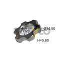 Piece de verin hydraulique pour téléscopique JCB 551/90401 adaptable