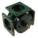 Flanschdreiwegehahn 5", ohne Hebel,für Pumpfässer MZ System