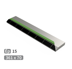 Mise Droite à souder carbure et rechargement TOUTES MARQUES 361x70 mm adaptable